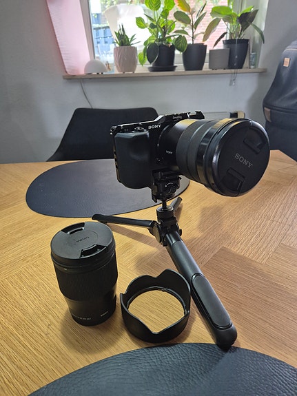 Sigma 16mm Zhiyun Crane M2 With Sony A6400 Dslr Camera Gimbal - Main Image