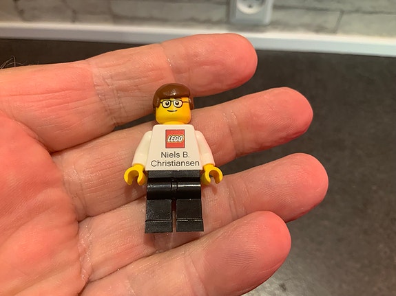 Lego visitkort Til salg DBA