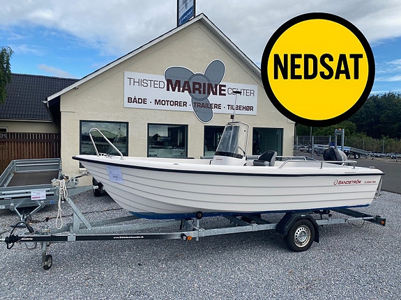 Sandstrøm 560 Classic med Mercury F40 og trailer