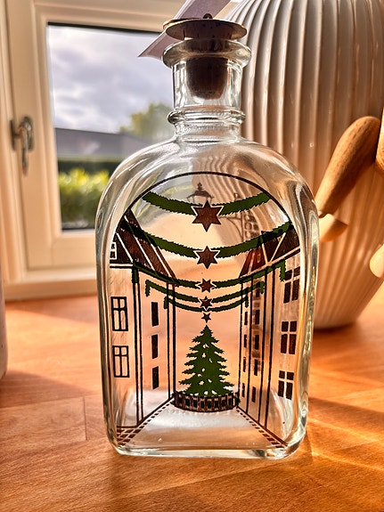 Holmegaard juleflaske 1987 | Til salg | DBA