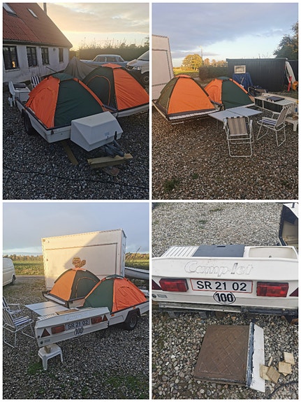 Camplet uden telt Til salg DBA