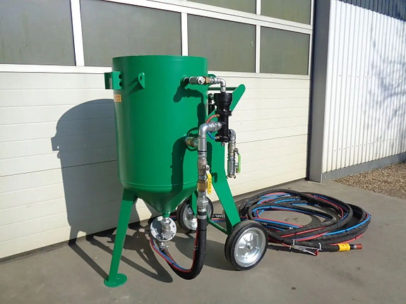 mobil sandblæse anlæg KO200-10