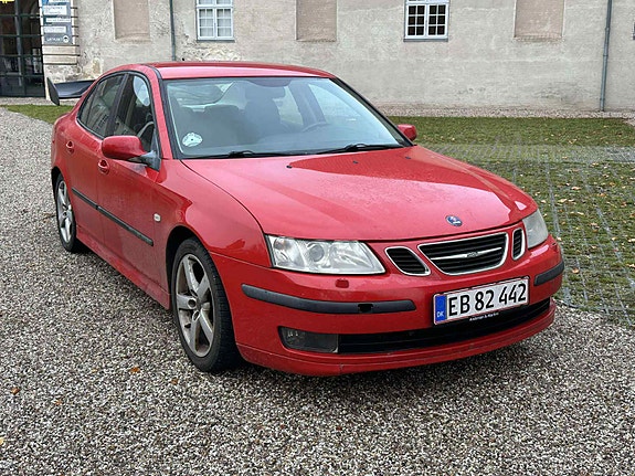 Køb Saab 9-3 - 2006 - Rød - 150 Hk - Sedan | Bilerbrugte.dk