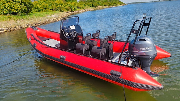 West Coast 650 RIB båd - samlet demopris for HYPALON model