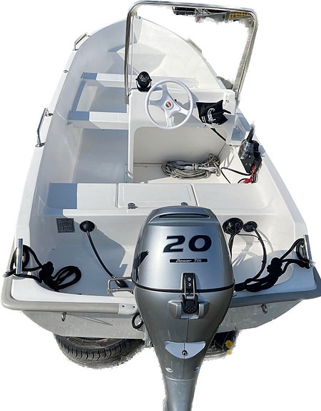 Demosæt SB470C med Honda BF20LRTU