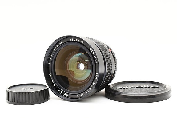 Minolta MC W.Rokkor-NL 2.8/21mm Vidvinkelobjektiv | DBA