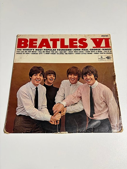 Beatles - Beatles VI (UK Export Series) - VERY RARE - LP - Stereo