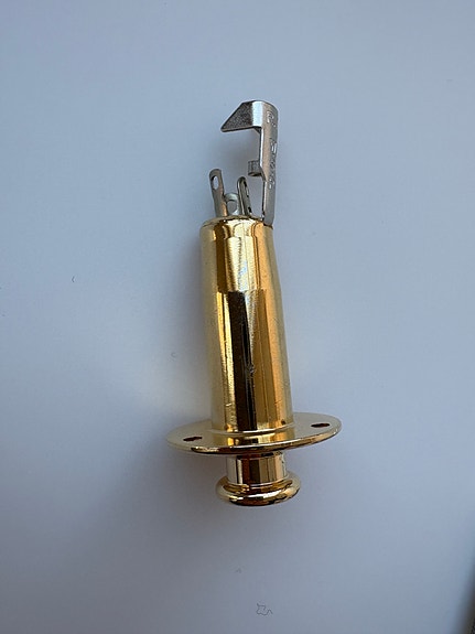 Takamine Jack Tube (EP-4605-002) – Guldbelagt Endpin Jack