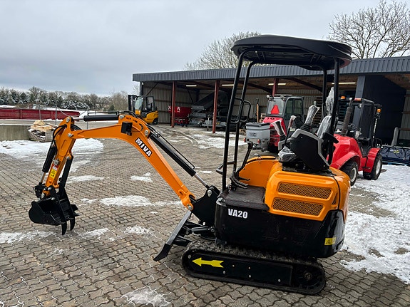 Miva Minigraver 1800kg minigraver fabriksny