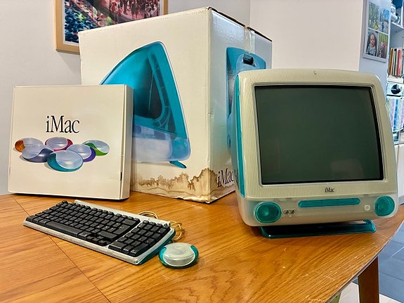 Apple iMac G3 Blueberry - iMac - I original æske | DBA
