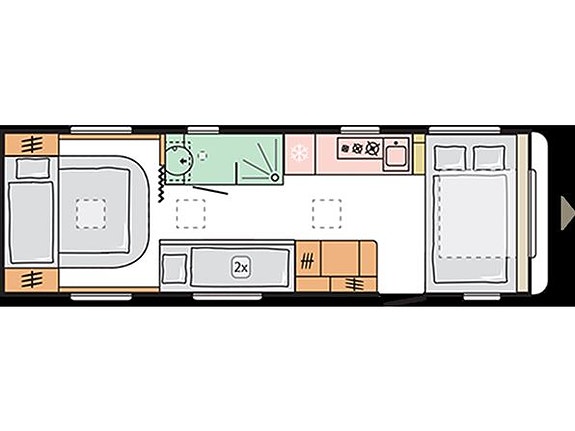 Adria Adora 753 UC Alde Centralvarme
