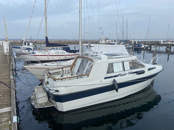 Motorbåd Flipper 760 med motor fra 2010