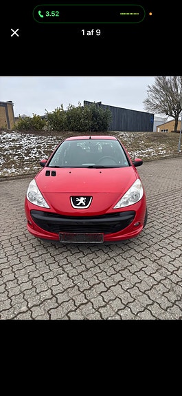 Peugeot 206+ til salg hos Nabilli
