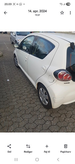 Toyota Aygo til salg hos Nabilli