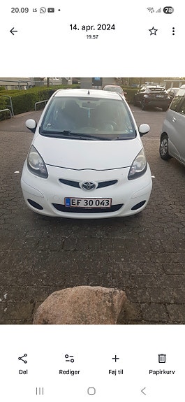 Toyota Aygo til salg hos Nabilli