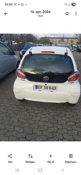 Toyota Aygo til salg hos Nabilli