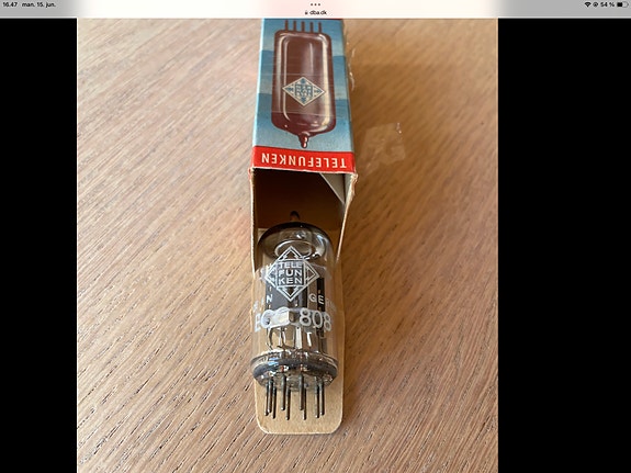 Used Telefunken ECC808 Vacuum tubes for Sale | HifiShark.com
