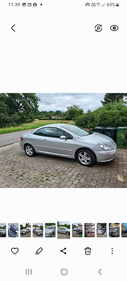 Peugeot 307 Cc 2004 photo 2