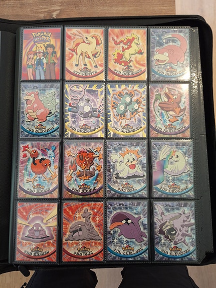 Topps pokemon series 2 fuldt sæt