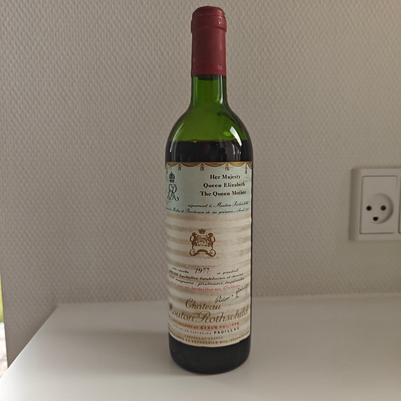 Château Mouton Rothschild rødvin 1977 Bordeaux | DBA