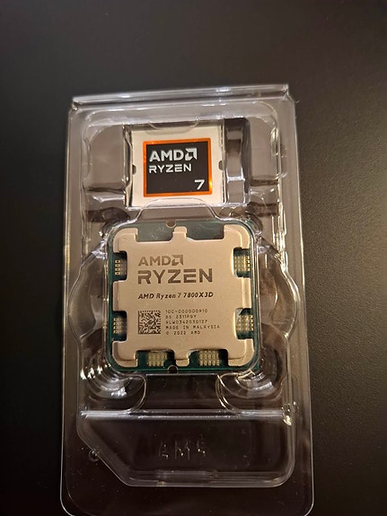 Ryzen 7 7800X3D (CPU) + ROG STRIX B650E-F GAMING WIFI (Motherboard