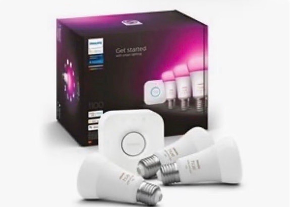 3 stk E27 Philips Hue Color 1100 Lumen | DBA