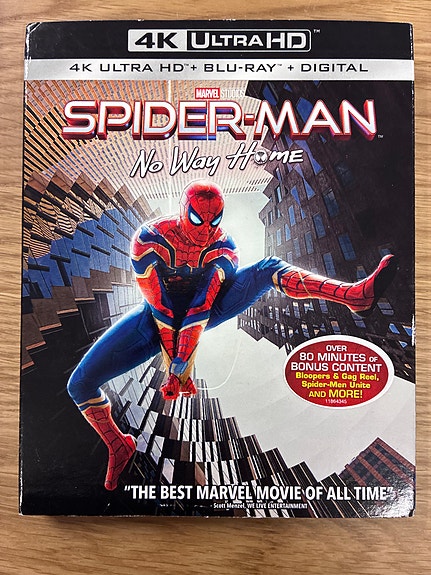 [import] Spider-Man No Way Home (2021) , 4k + Blu Ray