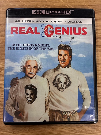 [import] Real Genius (1985) , 4K + Blu Ray