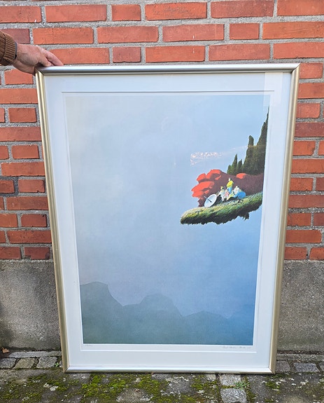 Poul Anker Beck Litografi 115x85