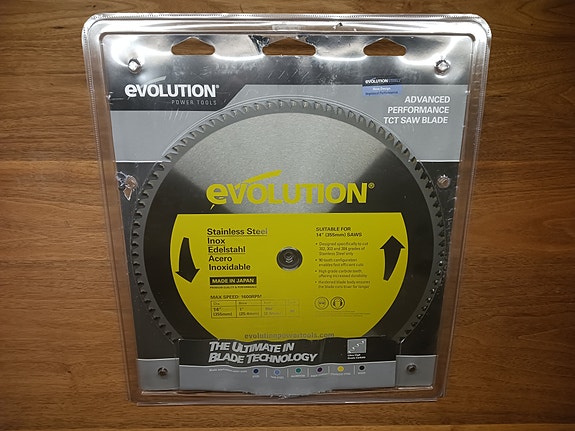 Evolution savklinge til kap-/geringssav 355 mm