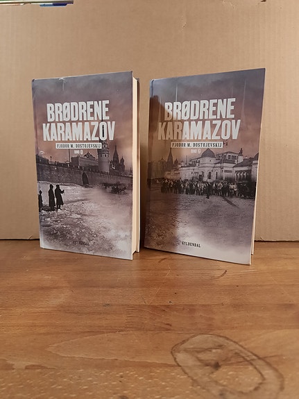 Brødrene Karamazov 1+2 af Fjodor M. Dostojevskij (7. udgave)