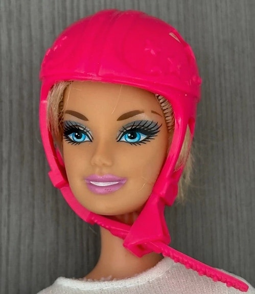 Barbie Fashionistas Glam cykelhjelm
