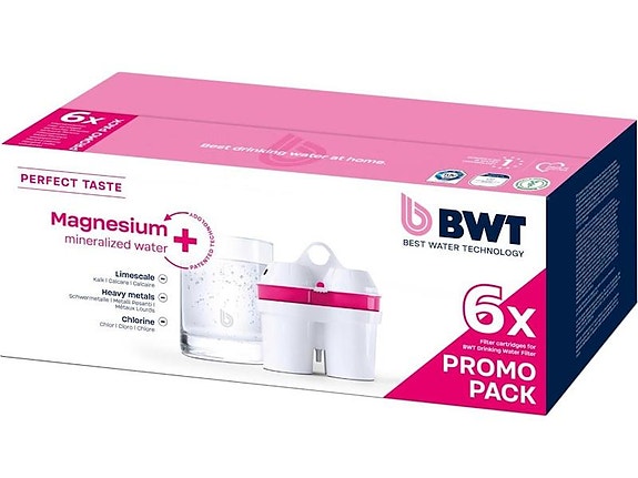 Vandfilterpatron BWT 125681749 med magnesium - 6 stk.