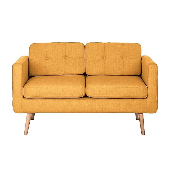 2-personers sofa Novelty - gul Inari 41