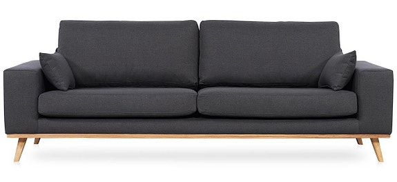 3-personers sofa Simone - koksgrå Inari 95
