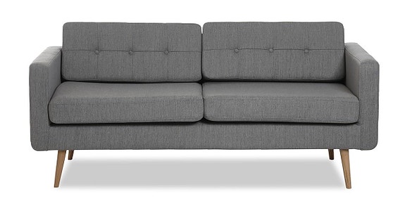 3-personers sofa Novelty - lysegrå Inari 91