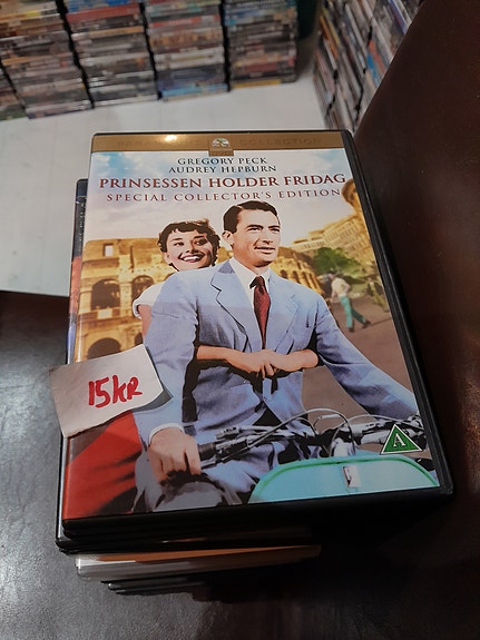 1000 dvd'er - sender gerne - Prinsessen holder fridag