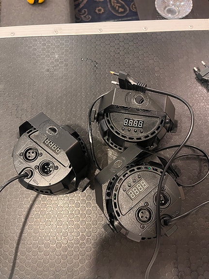 UV lamper DMX styring
