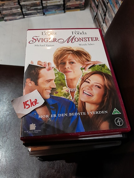 1000 dvd'er - sender gerne - Sviger-monster DVD film