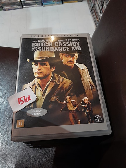 1000 dvd'er - sender gerne - Butch Cassidy and the Sundance Kid DVD film