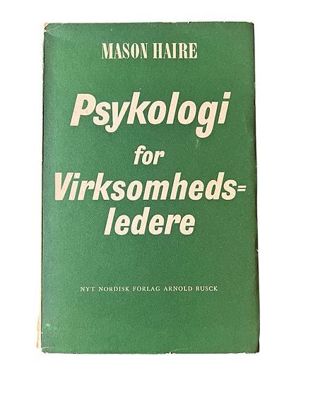 Mason Haire bog – Psykologi for Virksomhedsledere