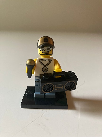 Lego minifigures. Rapper, series 3