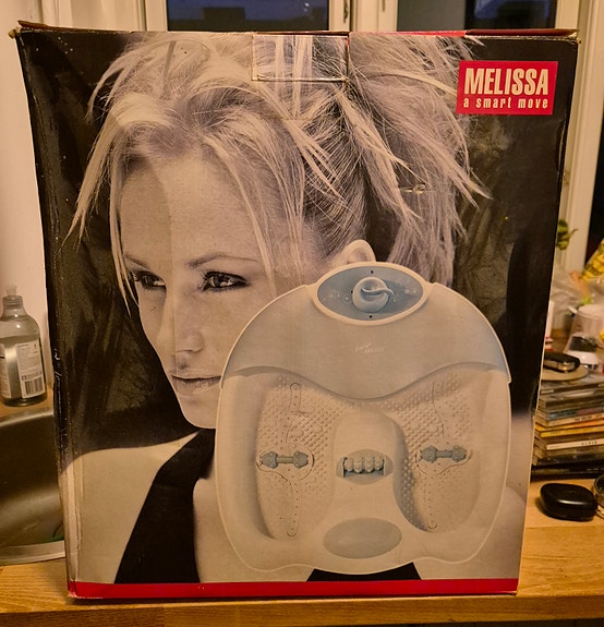 Melissa fodbad med massage og varme