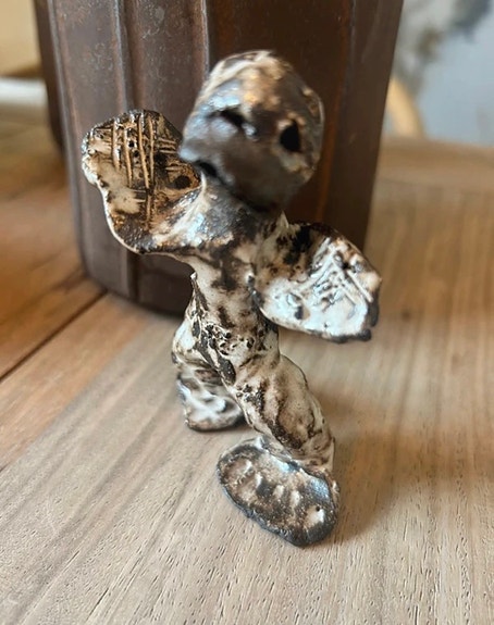 Lille skulptur - 10,5 cm høj