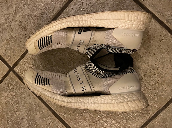 Adidas Stella McCartney løbesko str 38,5 hvid