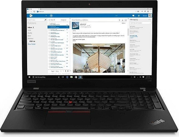 Lenovo ThinkPad L590 15" - Intel i5 8265U 1.6GHz 256GB NVMe 8GB Win11 Pro Kamer