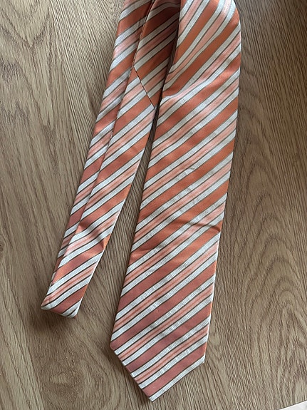 Hugo Boss slips orange stribet mand