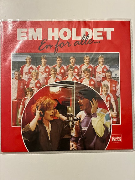 EM Holdet – En for alle… single vinyl plade