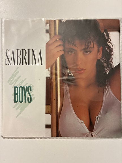 Sabrina – Boys / Get Ready single vinyl