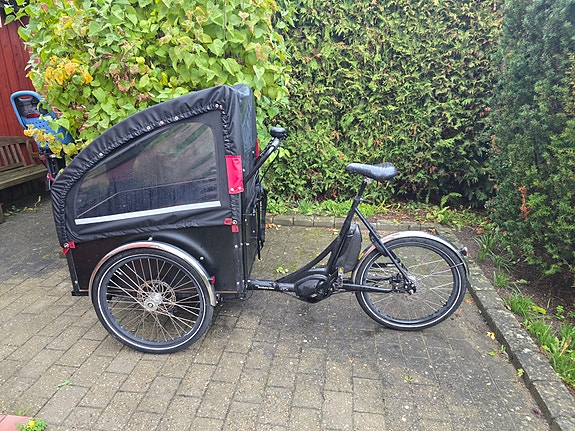 Christiania i5 MidDrive (2024) – 630 Wh, XL-kaleche, 85 Nm